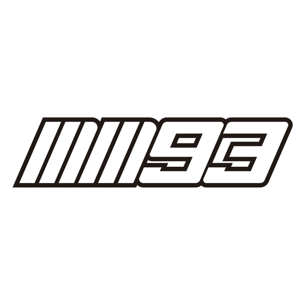 Car & Motorbike Stickers: Marc Márquez 93