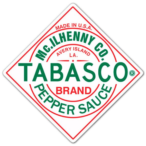 Car & Motorbike Stickers: Tabasco Pepper Sauce