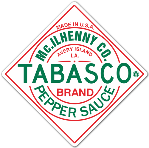 Car & Motorbike Stickers: Tabasco Pepper Sauce 0