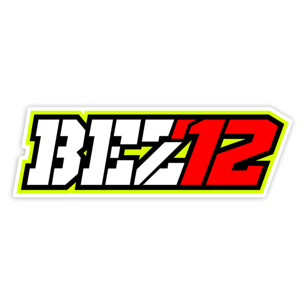 Car & Motorbike Stickers: Marco Bezzecchi 12