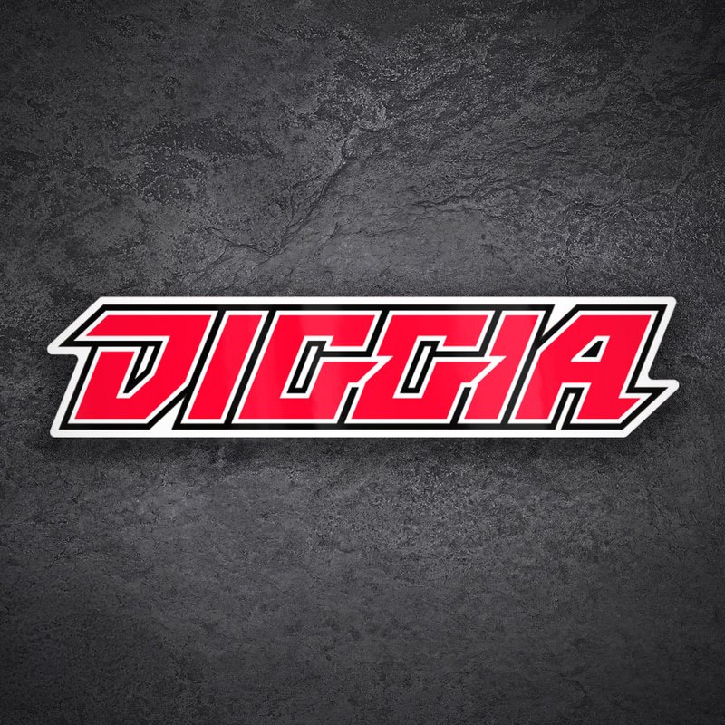 Car & Motorbike Stickers: Fabio di Giannantonio Diggia