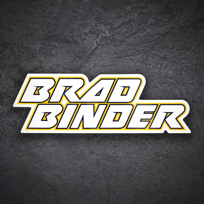 Car & Motorbike Stickers: Brad Binder