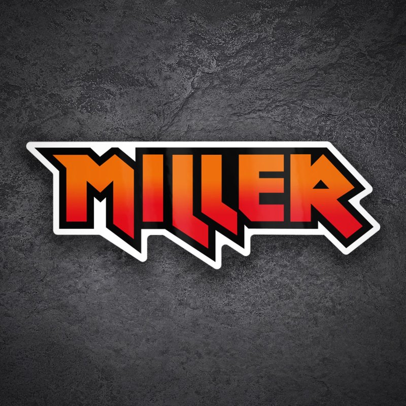 Car & Motorbike Stickers: Jack Miller 1