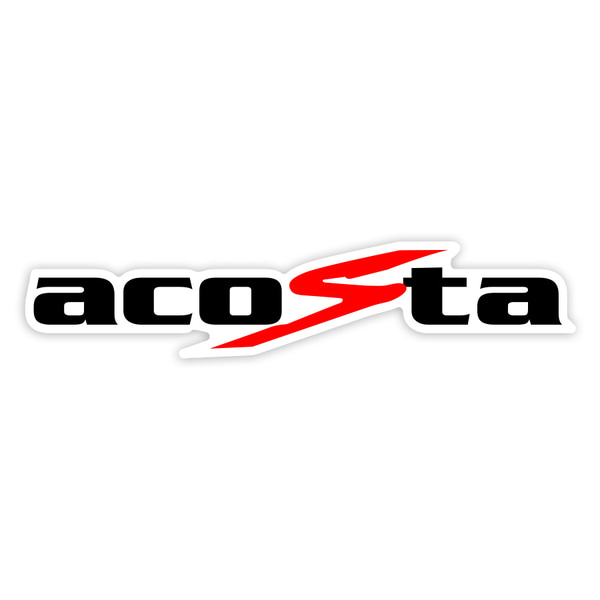 Car & Motorbike Stickers: Pedro Acosta