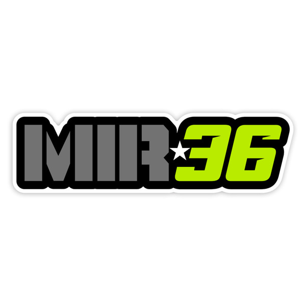 Car & Motorbike Stickers: Joan Mir 36