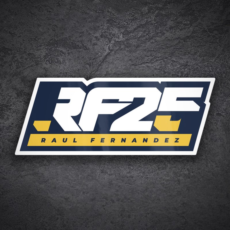 Car & Motorbike Stickers: Raúl Fernández 25