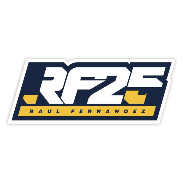Car & Motorbike Stickers: Raúl Fernández 25