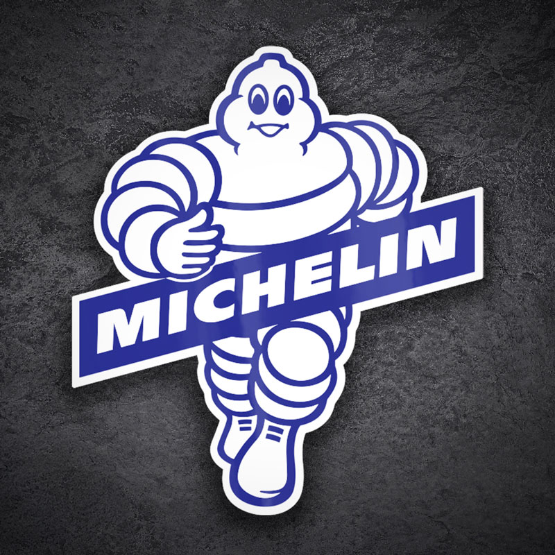Car & Motorbike Stickers: Michelin Racing