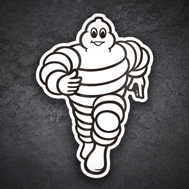 Car & Motorbike Stickers: Michelin Runner