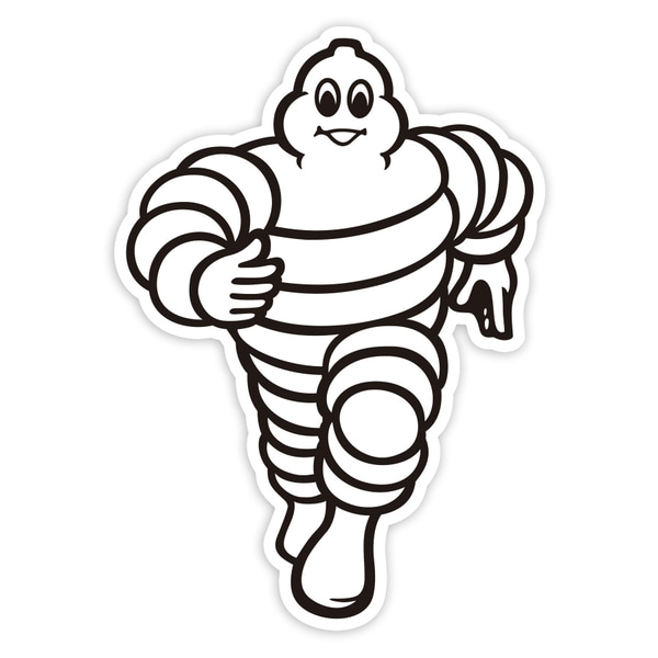 Car & Motorbike Stickers: Michelin Runner