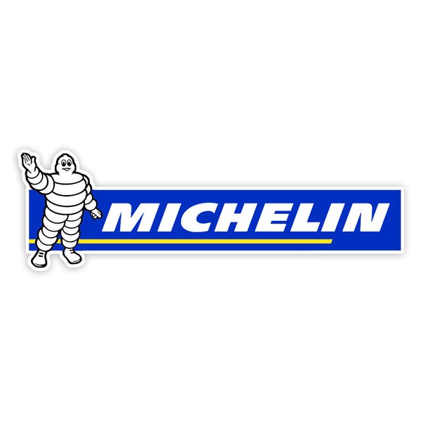 Car & Motorbike Stickers: Michelin Blue Wave
