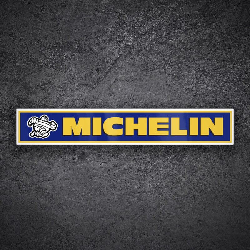Car & Motorbike Stickers: Michelin Classic Yellow