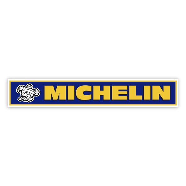 Car & Motorbike Stickers: Michelin Classic Yellow