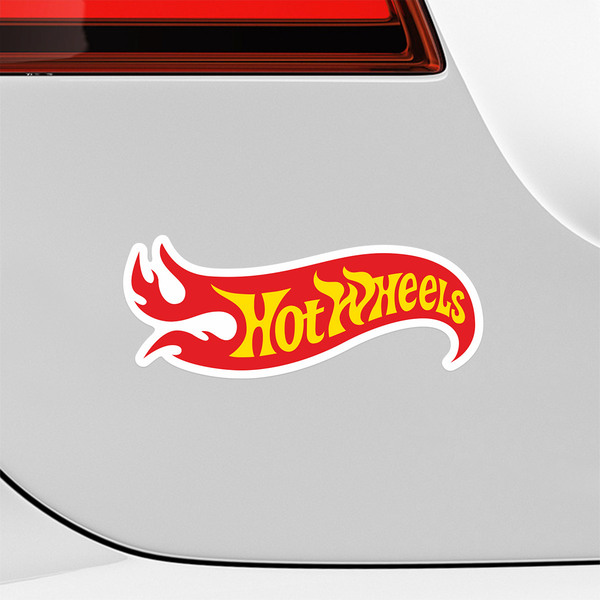 Car & Motorbike Stickers: Hot Wheels