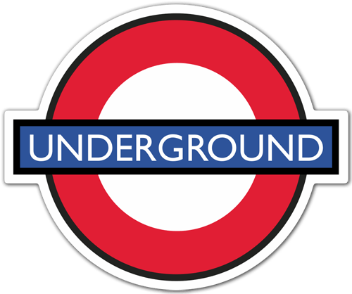 Car & Motorbike Stickers: Underground 0