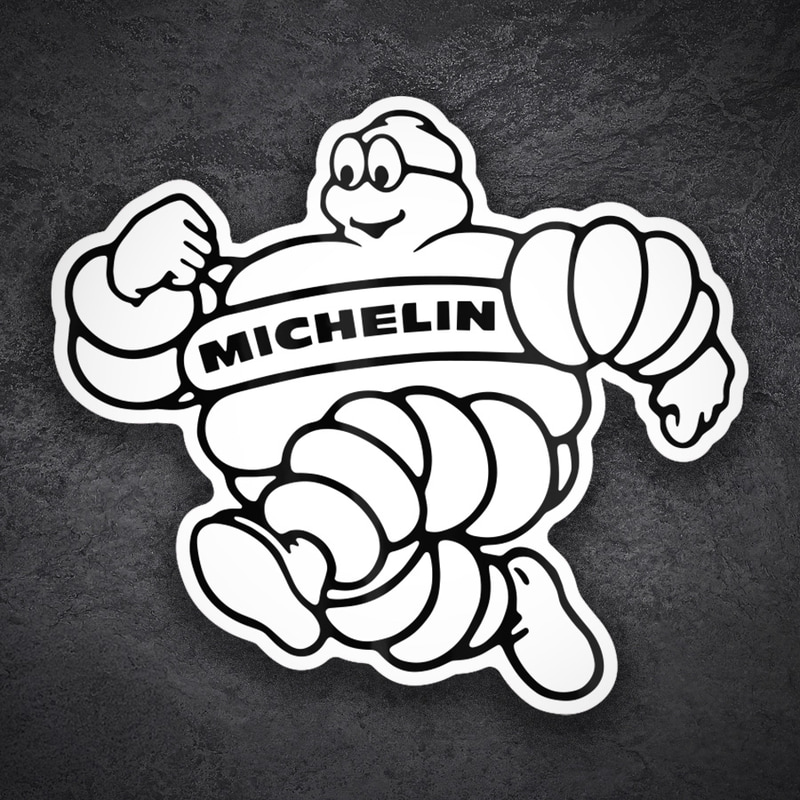 Car & Motorbike Stickers: Classic Michelin Man