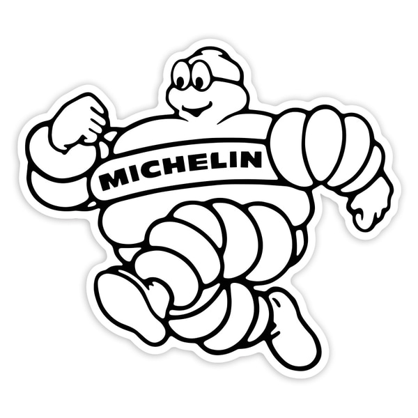 Car & Motorbike Stickers: Michelin Classic Bibendum