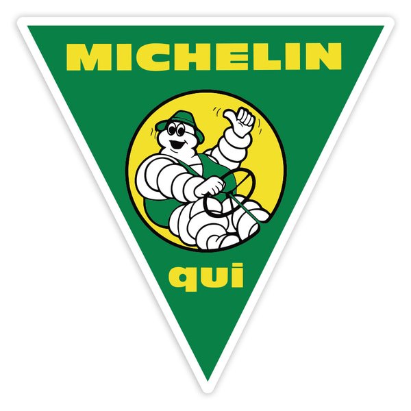 Car & Motorbike Stickers: Michelin Here Tractors