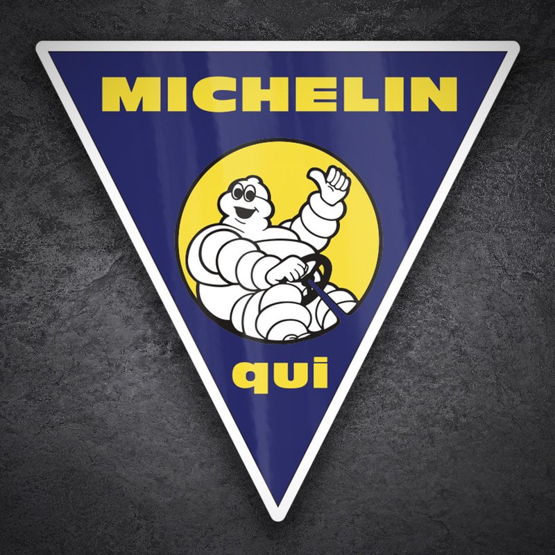 Car & Motorbike Stickers: Michelin Here Cars