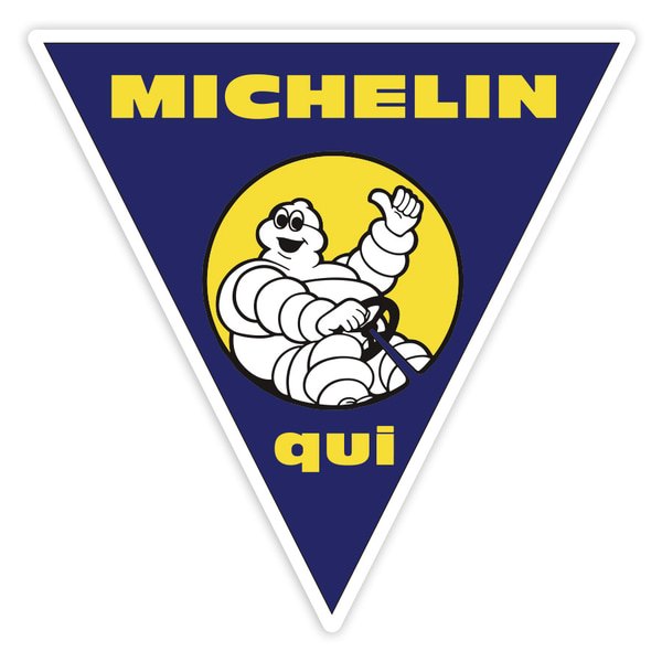 Car & Motorbike Stickers: Michelin Here Cars
