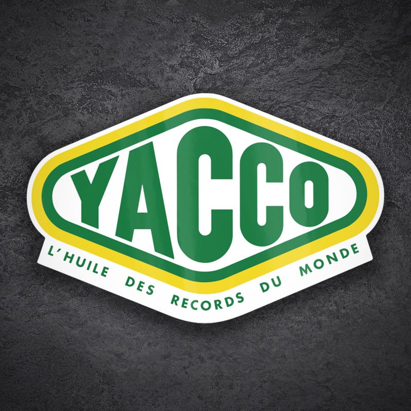 Car & Motorbike Stickers: Yacco Classic Green