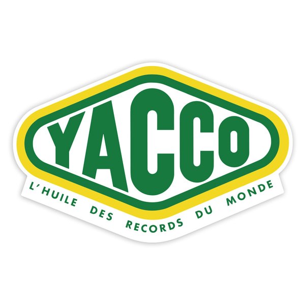 Car & Motorbike Stickers: Yacco Classic Green