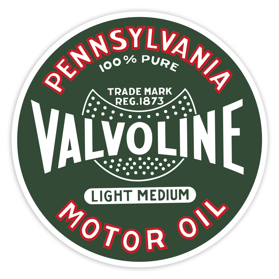 Car & Motorbike Stickers: Valvoline Vintage Motor Oil