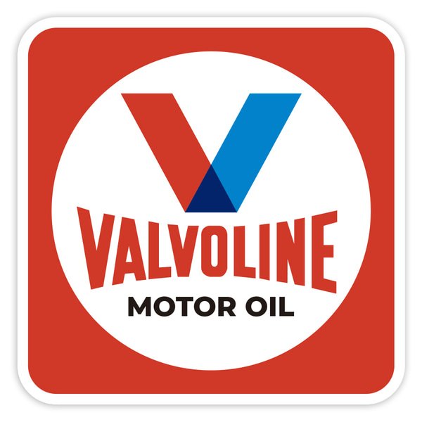 Car & Motorbike Stickers: Valvoline Retro Motor Oil