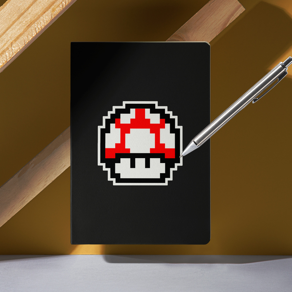 Car & Motorbike Stickers: Mario Bros Seta Pixel red