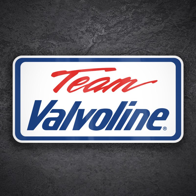 Car & Motorbike Stickers: Team Valvoline