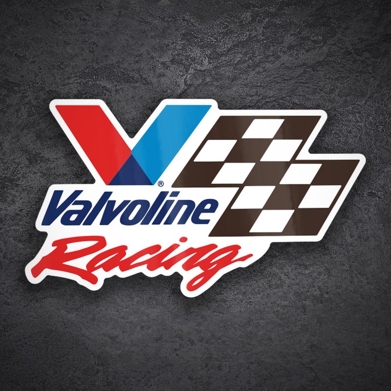 Car & Motorbike Stickers: Valvoline Racing