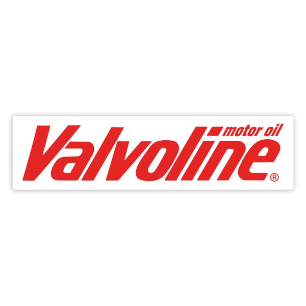 Car & Motorbike Stickers: Valvoline Motor Oil