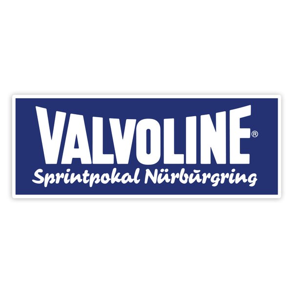 Car & Motorbike Stickers: Valvoline Nürburgring