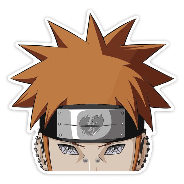 Car & Motorbike Stickers: Naruto Pain Face Akatsuki