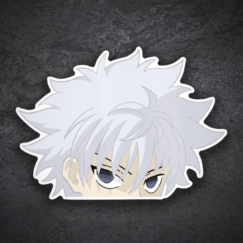 Car & Motorbike Stickers: Hunter x Hunter Killua Head