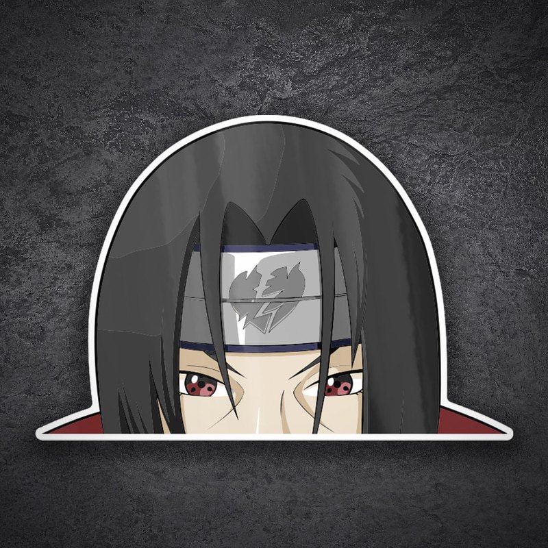 Car & Motorbike Stickers: Naruto Itachi Akatsuki