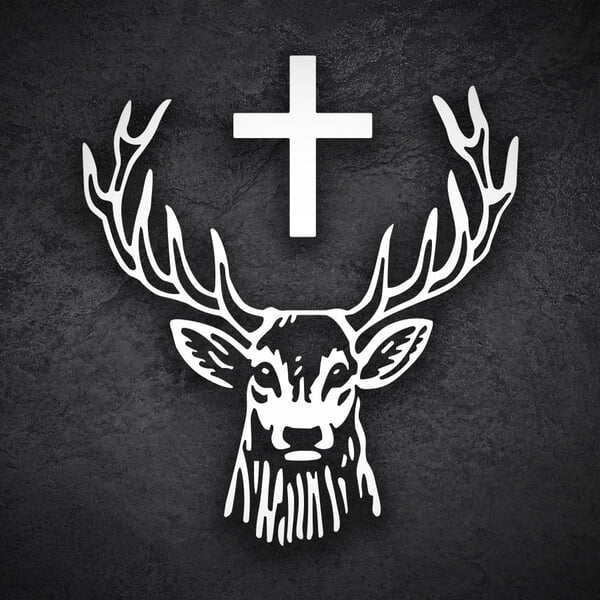 Car & Motorbike Stickers: Jägermeister Deer Cut Vinyl 2