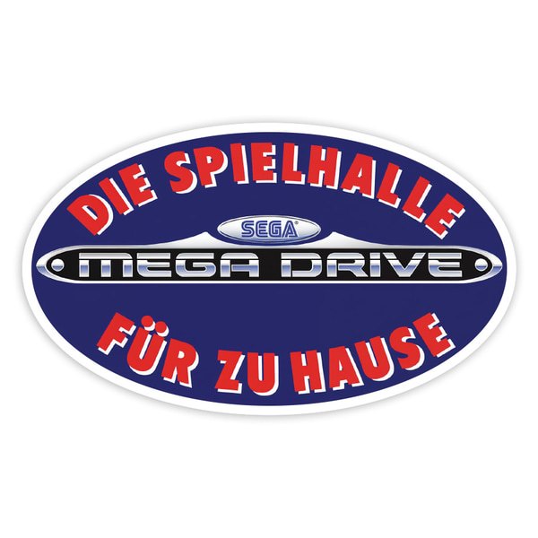 Car & Motorbike Stickers: Sega Mega Drive