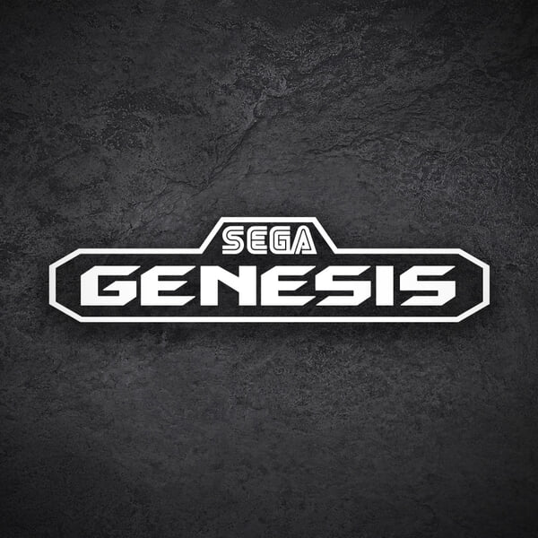 Car & Motorbike Stickers: Sega Genesis