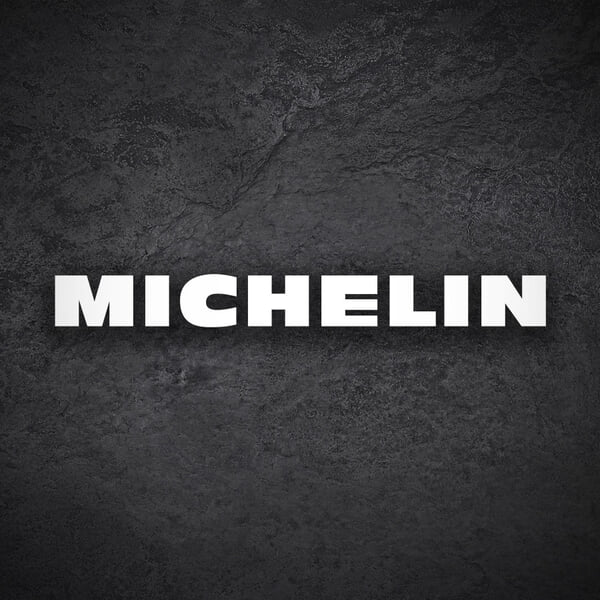Car & Motorbike Stickers: Michelin Horizontal Letters