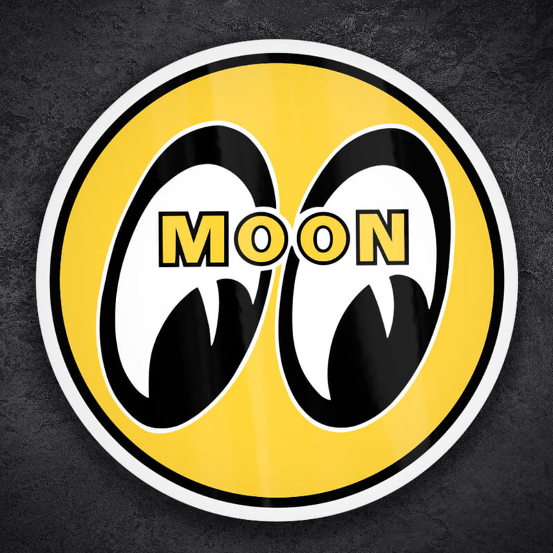 Car & Motorbike Stickers: Mooneyes Classic Logo