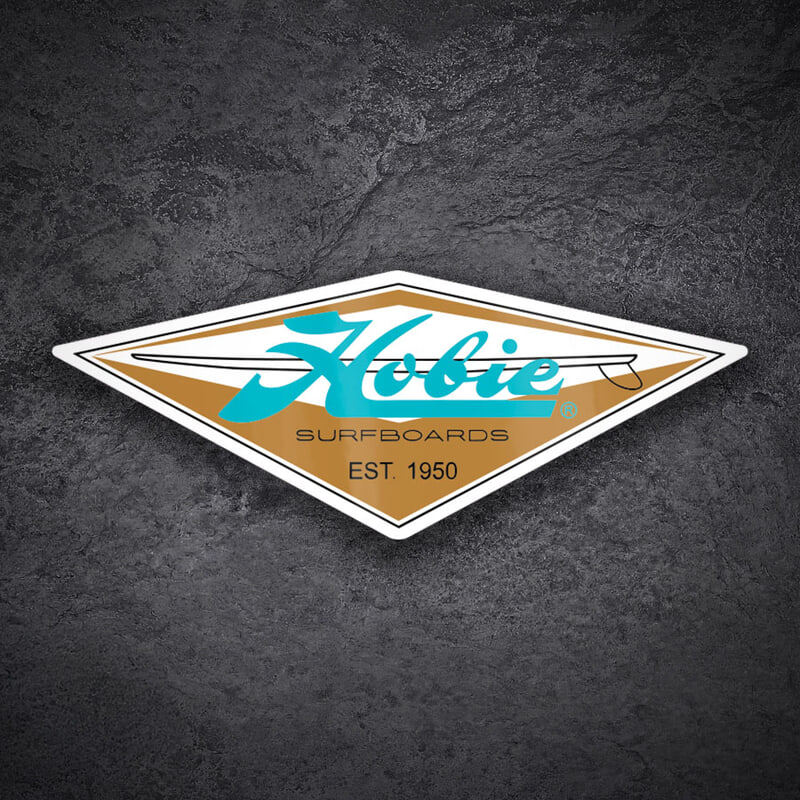 Car & Motorbike Stickers: Hobie Surfboards Est. 1950