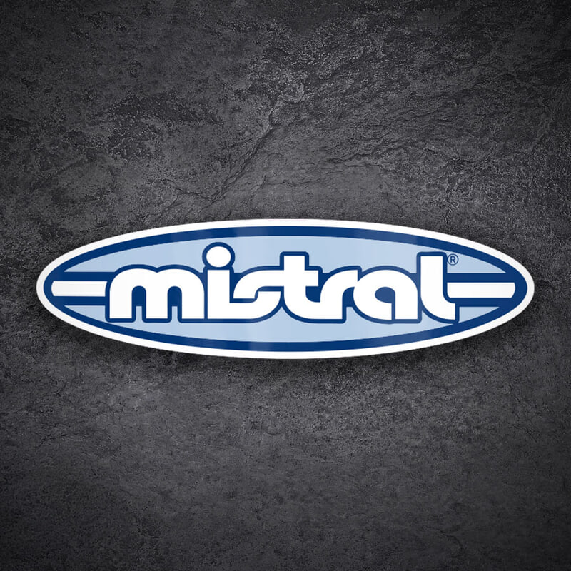 Car & Motorbike Stickers: Mistral Classic Logo