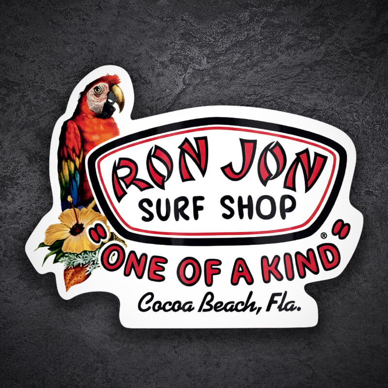 Car & Motorbike Stickers: Ron Jon One of a Kind