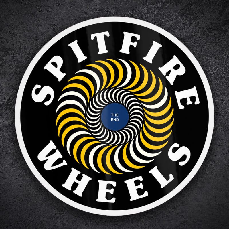 Car & Motorbike Stickers: Spitfire Wheels Classic
