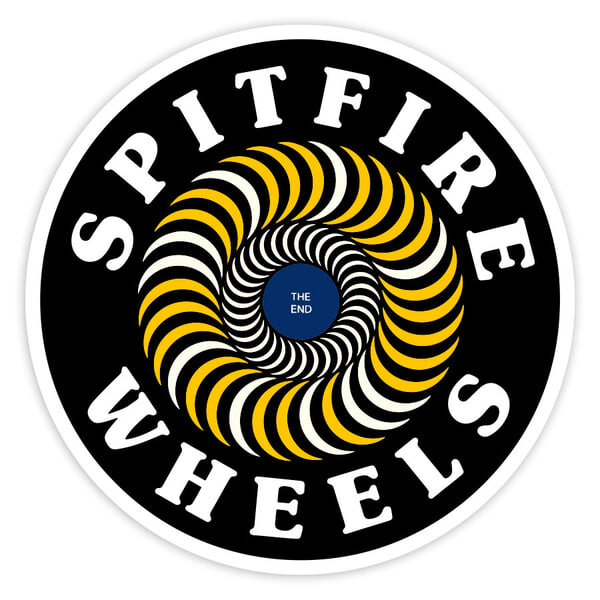 Car & Motorbike Stickers: Spitfire Wheels Classic