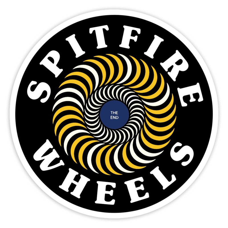Car & Motorbike Stickers: Spitfire Wheels Classic