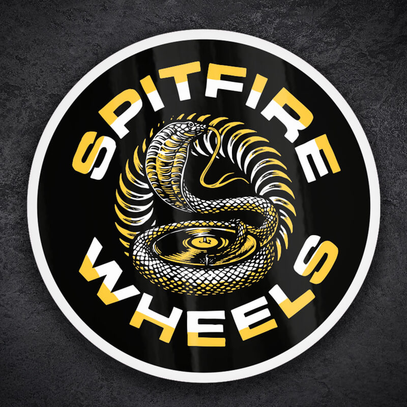 Car & Motorbike Stickers: Spitfire Wheels Cobra