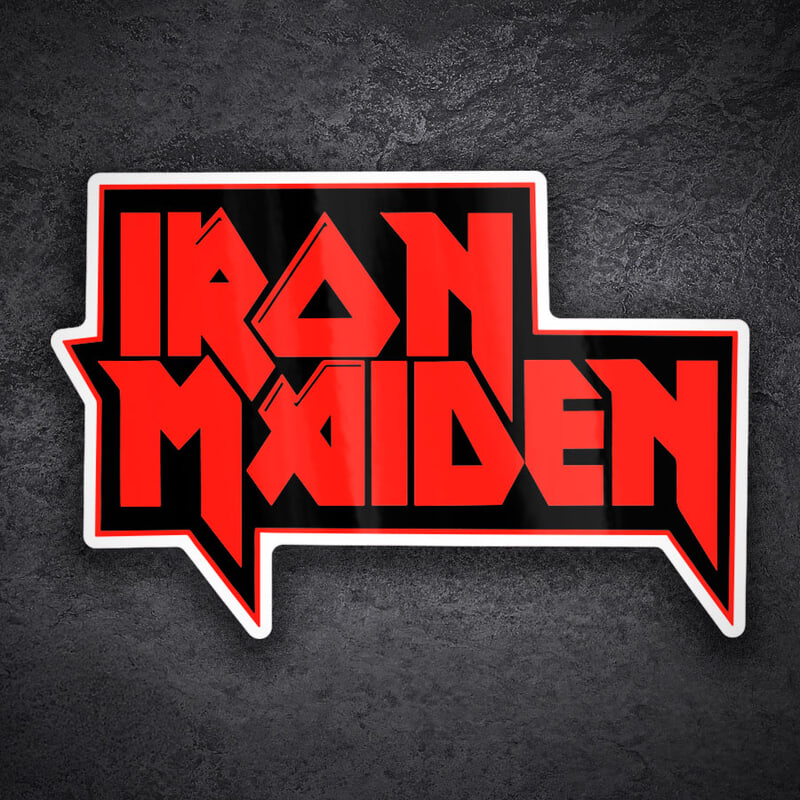 Car & Motorbike Stickers: Iron Maiden