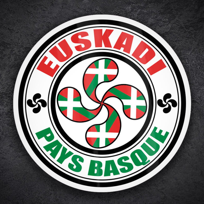 Car & Motorbike Stickers: Euskadi Basque Country